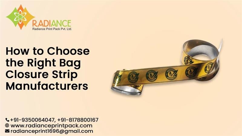 Bag Closure Strip Manufacturers